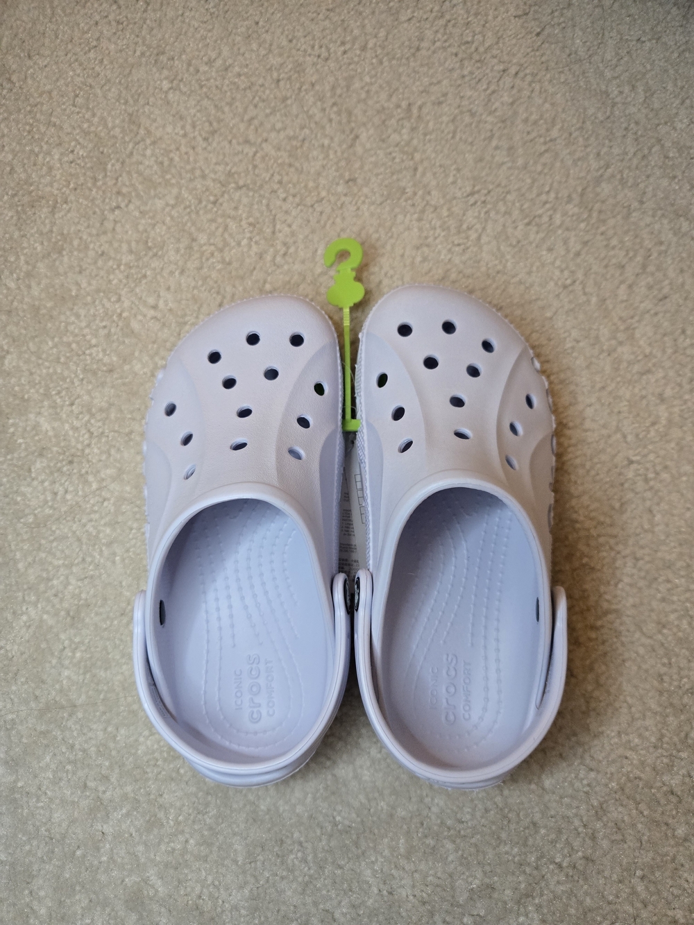 NEW CROCS Baya Mineral Blue Clogs